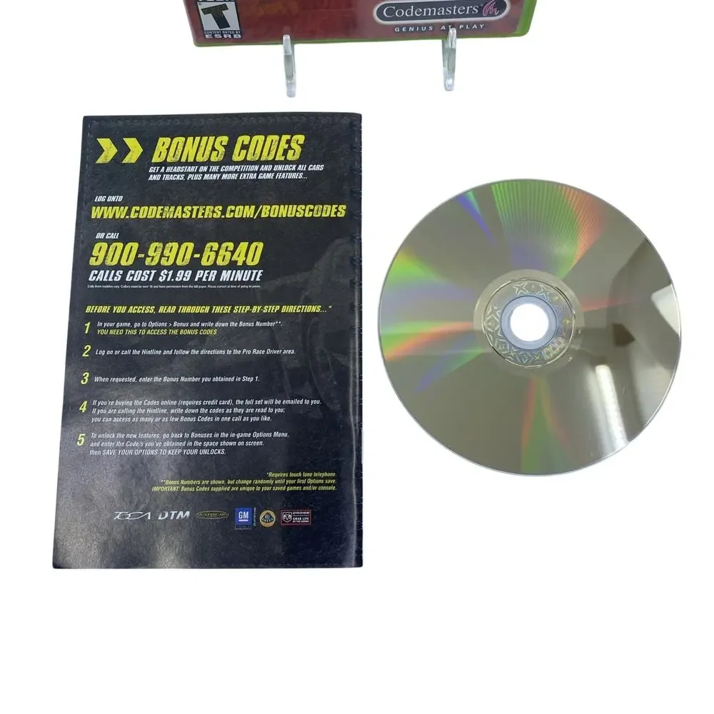 RalliSport Challenge 1 & 2 + Pro Race Driver Xbox All CIB Tested Bundle